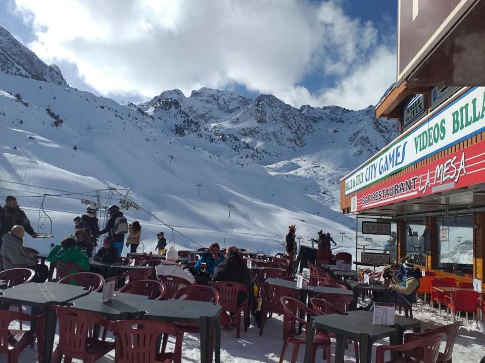 Studio En Pleine Montagne Avec Vue Sur Marmottes La Mongie Exteriör bild
