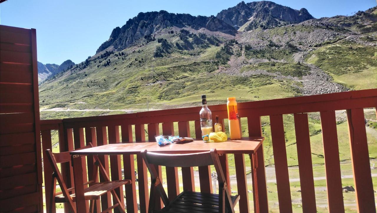 Studio En Pleine Montagne Avec Vue Sur Marmottes La Mongie Exteriör bild